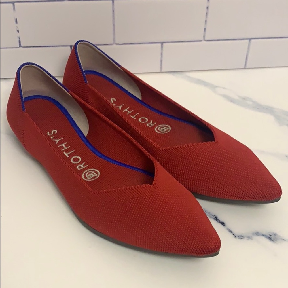 ROTHY'S CHILI RED SIZE 8